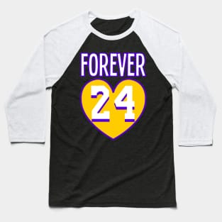 Forever 24 LA Basketball Legend Design Baseball T-Shirt